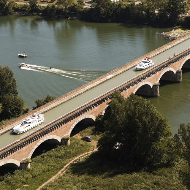 Pont-canal de Cacor à Moissac