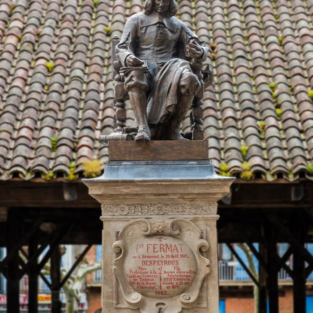 Beaumont De Lomagne Monument à Fermat